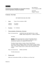 Journal of the 308th Plenary Meeting of the Forum for Security Co-operation (es)