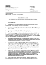 Permanent Council Decision No. 888 (interpretative statement by the Delegation of Belarus attached) (de)