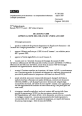 Permanent Council Decision No. 888 (interpretative statement by the Delegation of Belarus attached) (it)