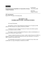 Permanent Council Decision No. 893 (es)