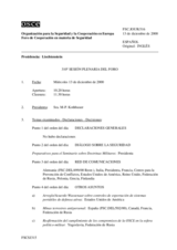 Journal of the 310th Plenary Meeting of the Forum for Security Co-operation (es)