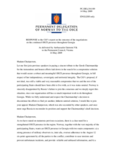 Statement by the Delegation of Norway on OSCE presence in Georgia