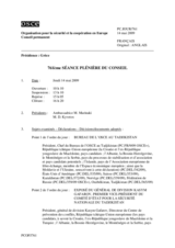 Journal of the 761st Plenary Meeting of the Permanent Council (fr)