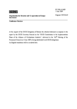 Statement by the Delegation of Belarus in response to the report on the Alliance of Civilizations by the Secretary General, Ambassador Marc Perrin de Brichambaut (ru)