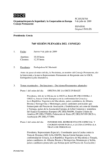 Journal of the 768th Plenary Meeting of the Permanent Council (es)