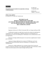 Permanent Council Decision No. 629 (fr)