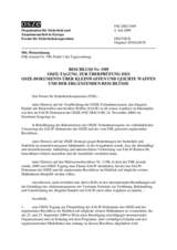 Forum for Security Co-operation Decision No. 5/09 (de)