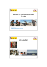 Presentation by Ms. Belén Caballud Hernando (Spanish armed forces)