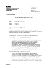 Journal of the 769th Plenary Meeting of the Permanent Council (de)