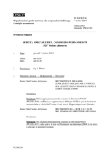 Journal of the 528th Special Plenary Meeting of the Permanent Council (it)