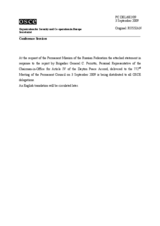 Statement by the Delegation of the Russian Federation in response to the report by the Brigadier General Costanzo Periotto, Personal Representative of the Chairman-in-Office for Article IV of the Dayton Peace Accords (ru)
