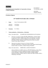 Journal of the 537th Plenary Meeting of the Permanent Council (es)