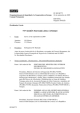 Journal of the 775th Plenary Meeting of the Permanent Council (es)