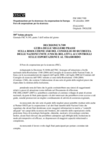 Forum for Security Co-operation Decision No. 7/09 (it)