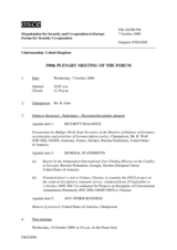 Journal of the 590th Plenary Meeting of the Forum for Security Co-operation