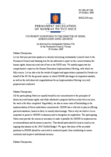 Statement by the Delegation of Norway in response to the report by the Director of ODIHR, Ambassador Janez Lenarcic