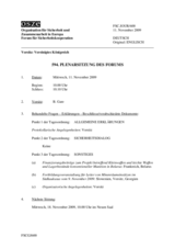 Journal of the 594th Plenary Meeting of the Forum for Security Co-operation (de)