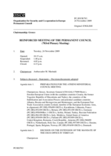 Journal of the 783rd Reinforced Meeting of the Permanent Council