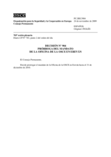 Permanent Council Decision No. 904 (es)