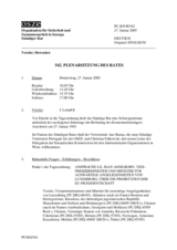 Journal of the 542nd Plenary Meeting of the Permanent Council (de)