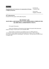 Permanent Council Decision No. 658 (it)