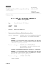 Journal of the 784th Special Plenary Meeting of the Permanent Council (fr)