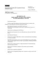 Permanent Council Decision No. 913