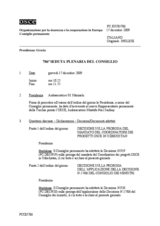 Journal of the 786th Plenary Meeting of the Permanent Council (it)