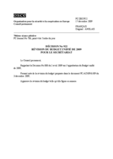 Permanent Council Decision No. 922 (fr)