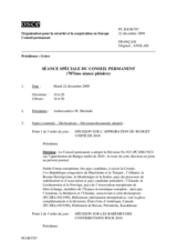 Journal of the 787th Special Plenary Meeting of the Permanent Council (fr)