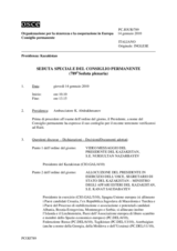 Journal of the 789th Special Plenary Meeting of the Permanent Council (it)