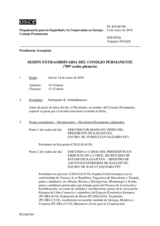 Journal of the 789th Special Plenary Meeting of the Permanent Council (es)