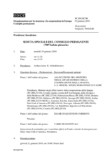 Journal of the 790th Special Plenary Meeting of the Permanent Council (it)