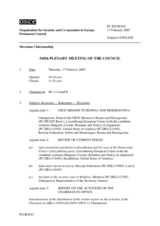 Journal of the 545th Plenary Meeting of the Permanent Council