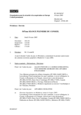 Journal of the 547th Plenary Meeting of the Permanent Council (fr)