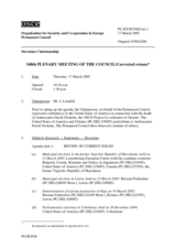 Journal of the 548th Plenary Meeting of the Permanent Council/Corrected reissue