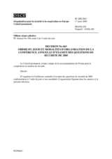 Permanent Council Decision No. 663 (fr)