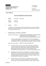 Journal of the 503rd Plenary Meeting of the Permanent Council (de)