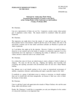 Statement by Ambassador Ömür Orhun, Permanent Representative of Turkey to the OSCE