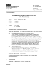 Journal of the 469th Special Plenary Meeting of the Permanent Council (de)