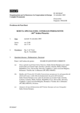 Journal of the 467th Special Plenary Meeting of the Permanent Council (it)