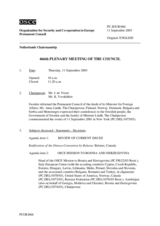 Journal of the 466th Plenary Meeting of the Permanent Council