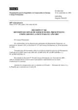 Permanent Council Decision No. 560 (es)