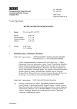 Journal of the 462nd Plenary Meeting of the Permanent Council (de)