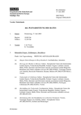 Journal of the 461st Plenary Meeting of the Permanent Council (de)