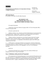 Permanent Council Decision No. 553 (it)