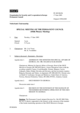 Journal of the 456th Special Plenary Meeting of the Permanent Council