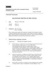 Journal of the 451st Plenary Meeting of the Permanent Council