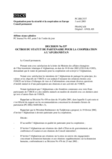 Permanent Council Decision No. 537 (fr)