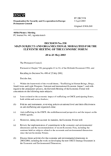 Permanent Council Decision No. 538